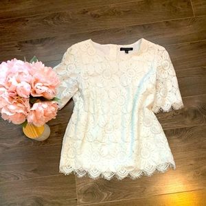 Banana Republic lace shirt